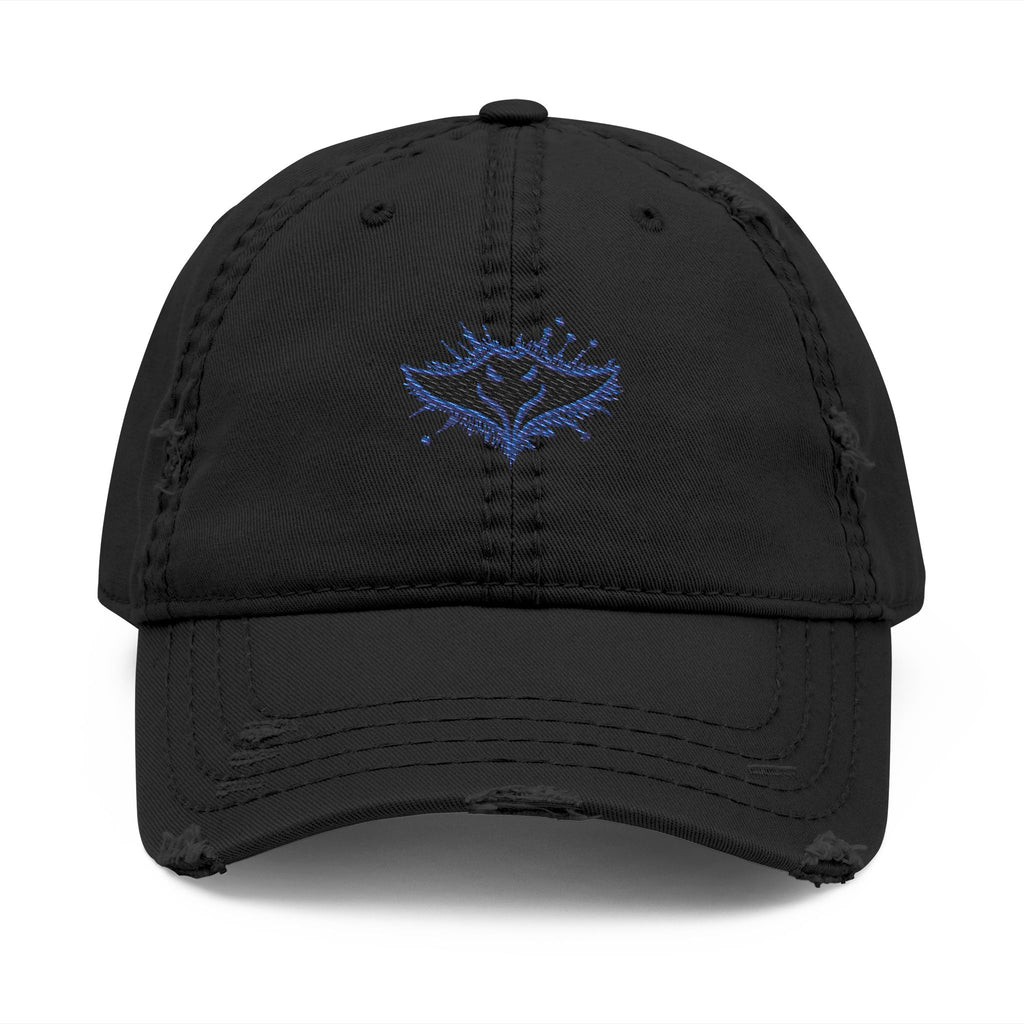 Ray Distressed Dad Hat (Embroidery)