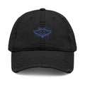 Ray Distressed Dad Hat (Embroidery)