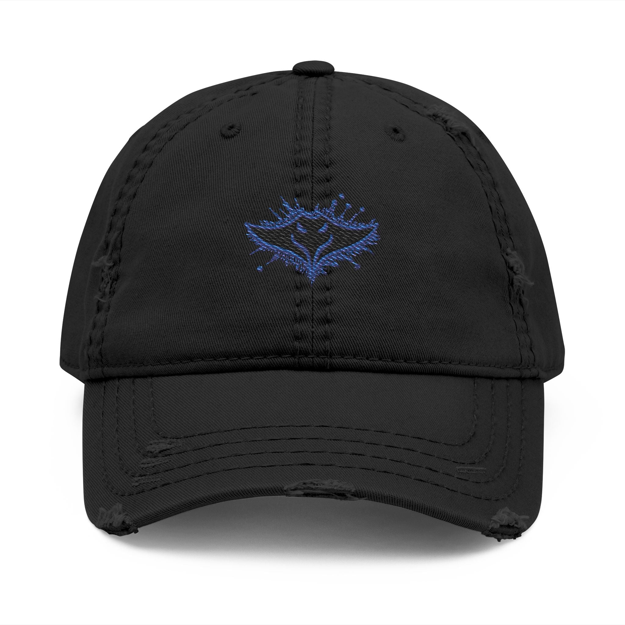 Ray Distressed Dad Hat (Embroidery)