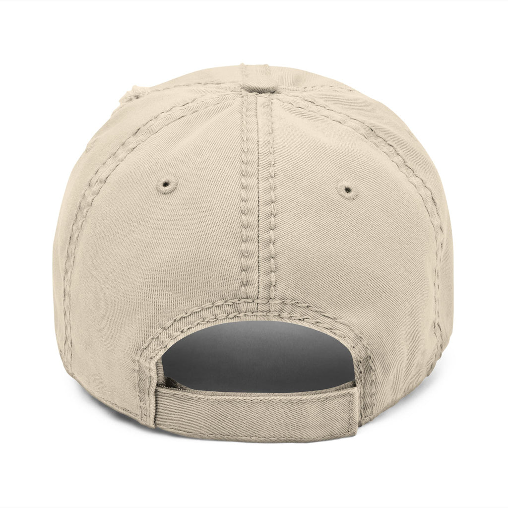Ray Distressed Dad Hat (Embroidery)