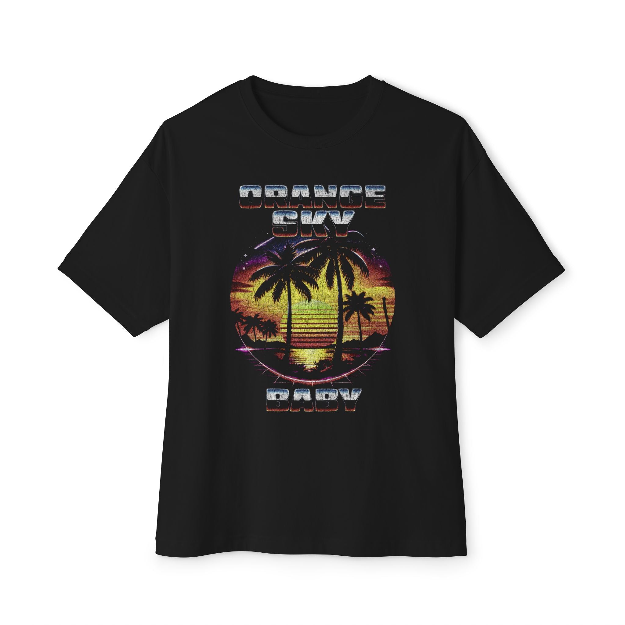 Orange Sky Baby Oversized Tee
